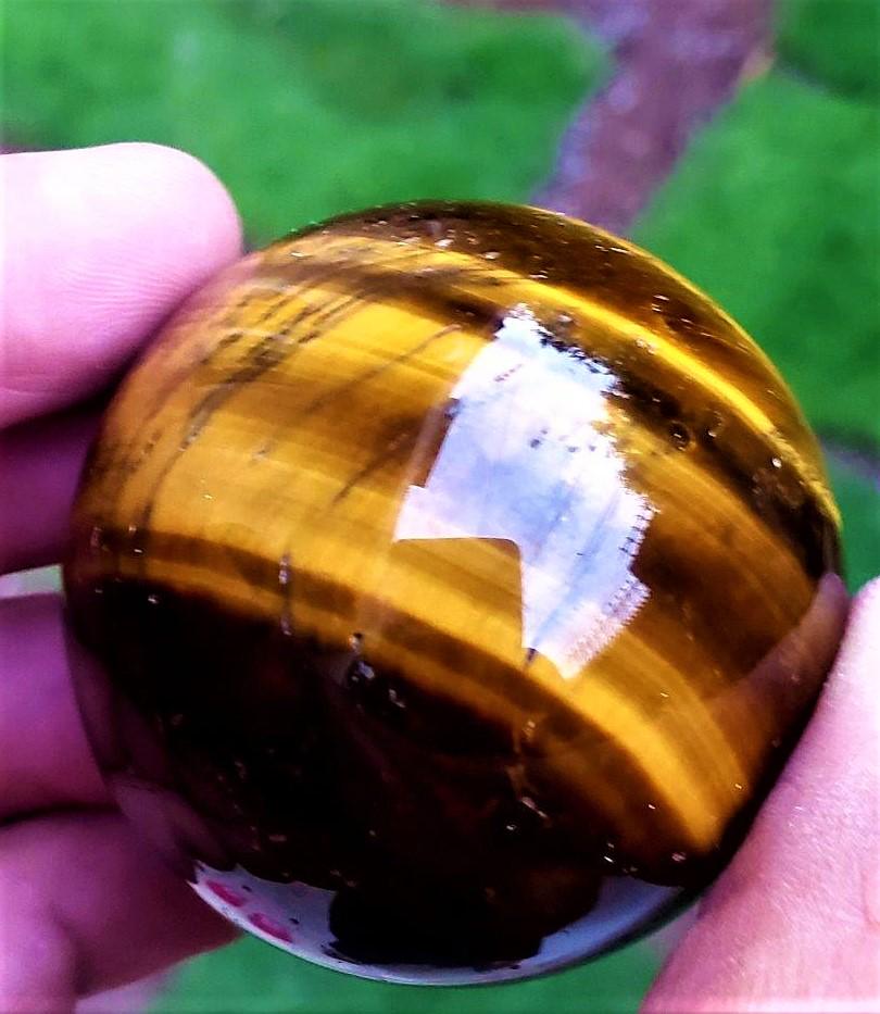 193.5 Grams Natural Tiger's Eye chakra Sphere (1 of 4)