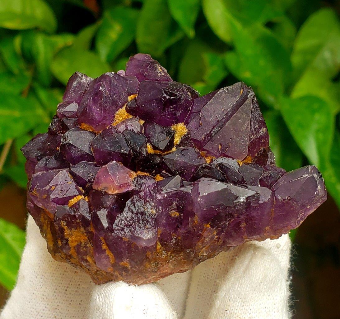 Terminated Amethyst Crystals Cluster - 98 Grams (1 of 4)