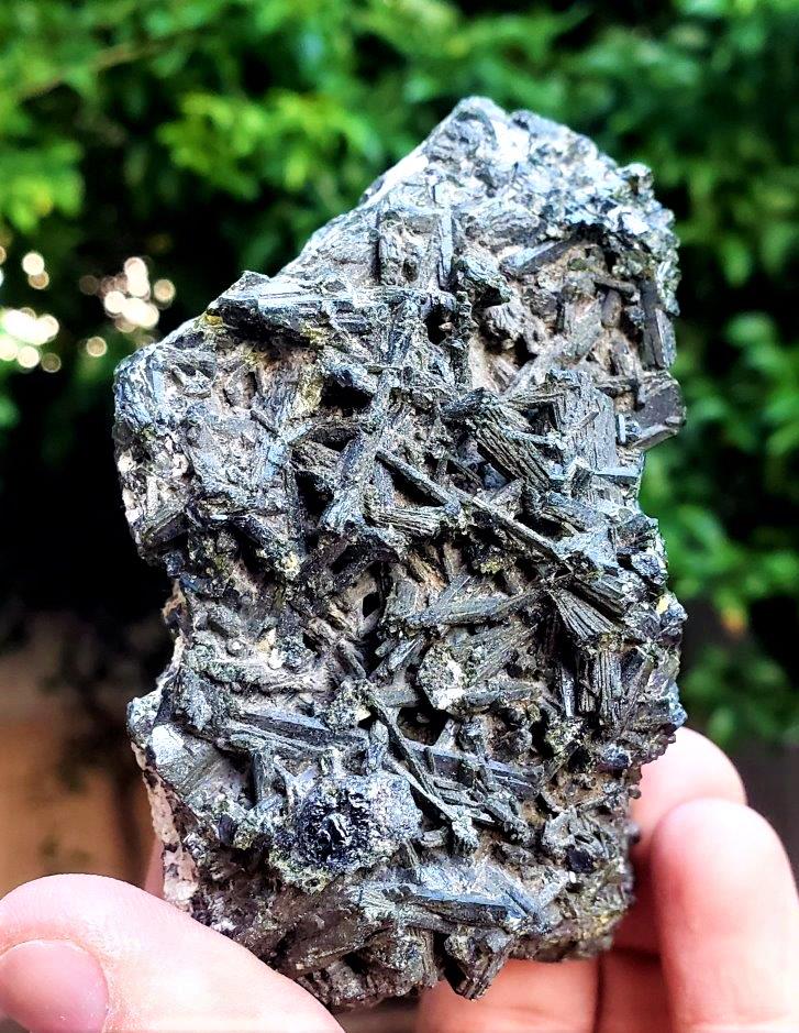 Epidote Tree Crystals Cluster Specimen - 256 Grams (1 of 3)