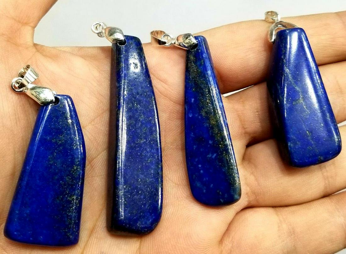 Lapis Lazuli Pendants: Lapis Lazuli Pendants: Flat-rate of $23.00 to anywhere.shipping rates are determined by Parcel weight and destination.5$ will be charged for each additional item in combined shipping which may vary de