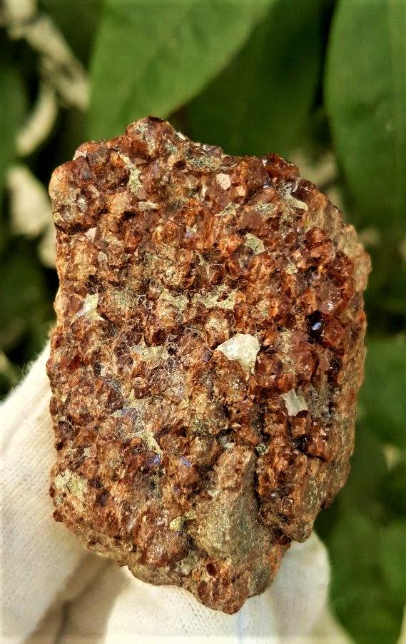 117.6 Grams Natural hessonite Garnet Cluster (1 of 3)