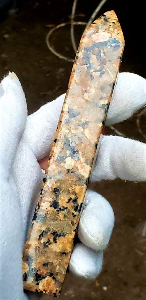 Choclate Jasper Pyramid - 224 Grams (1 of 2)