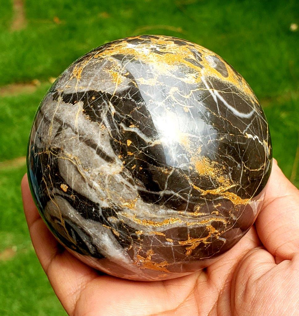Polished Jasper Sphere - 792 Grams (1 of 5)