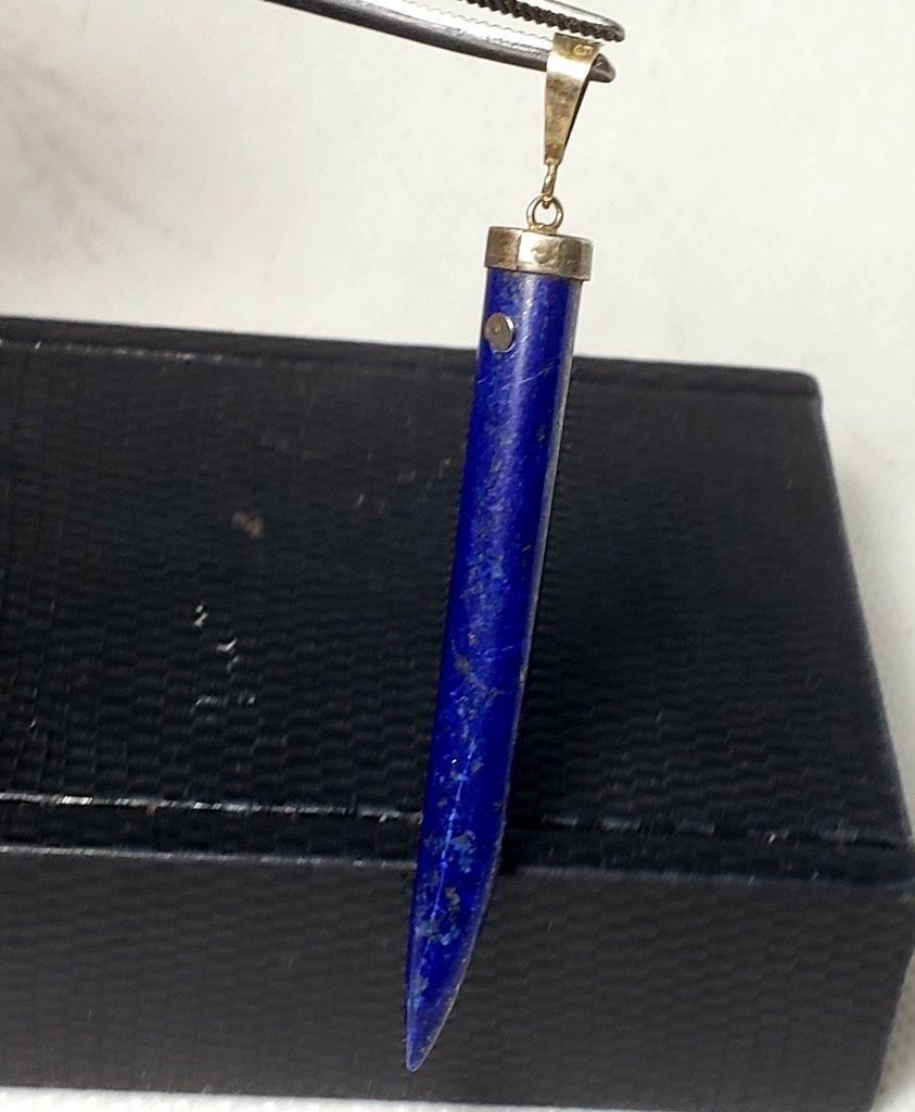 Royal Blue Lapis Pendant (1 of 4)