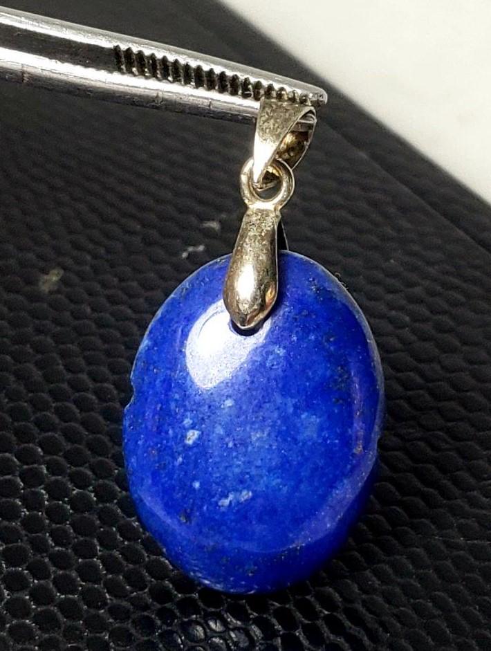 Lapis Lazuli Pendant - Chakra Jewelry: Sterling Silver Lapis Lazuli Pendant - Chakra Jewelry- 24X18X8mm: Flat-rate of $23.00 to anywhere.shipping rates are determined by Parcel weight and destination.5$ will be charged for each additional 