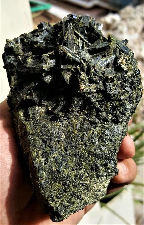 800 Grams Beautiful Undamaged Epidote Tree Specimen (1 of 4)