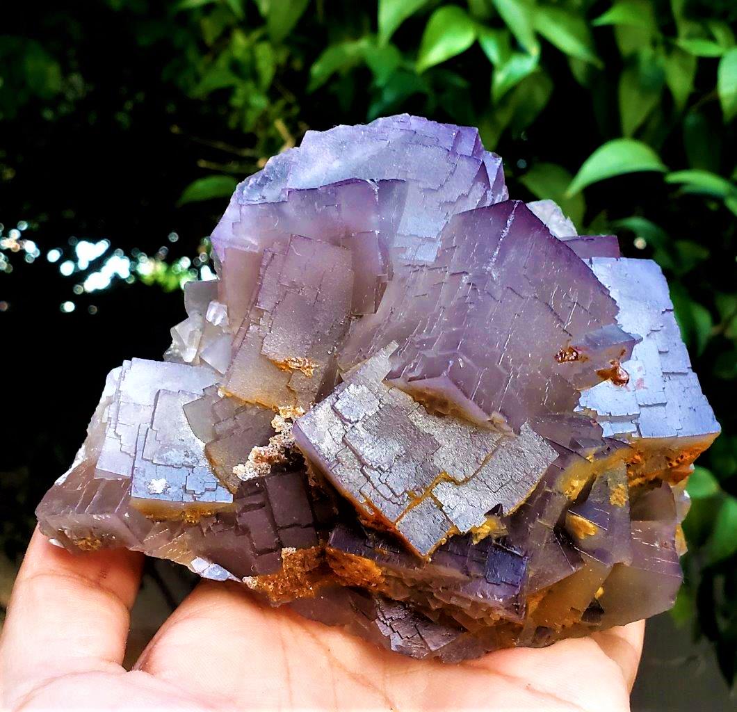 Cubic Fluorite Mineral - 804.5 Grams (1 of 4)