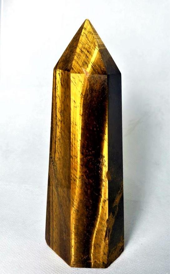 Polished Tiger Eye Standing Tower - 362 Grams (1 of 5)