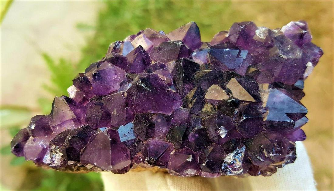 180.1 Grams Natural Amethyst Crystals Cluster (1 of 4)