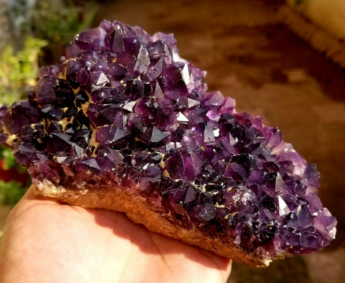 811.7 Grams Amethyst Crystals Cluster Mineral (1 of 4)