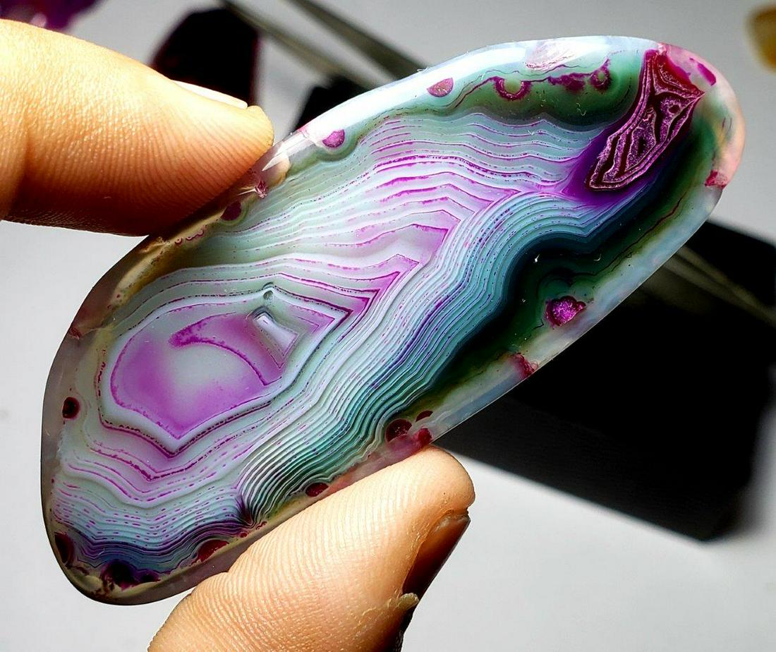 Agate SliCe Pendant (1 of 3)