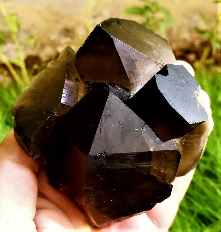 Top Grade Black tourmaline With Quartz - 377 Grams (1 of 3)