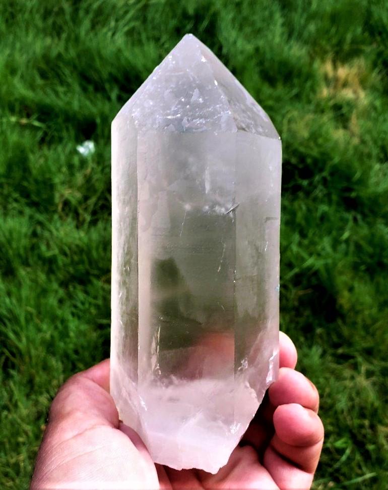 Beautiful Natural Healing Quartz Crystal - 732.7 Grams (1 of 4)