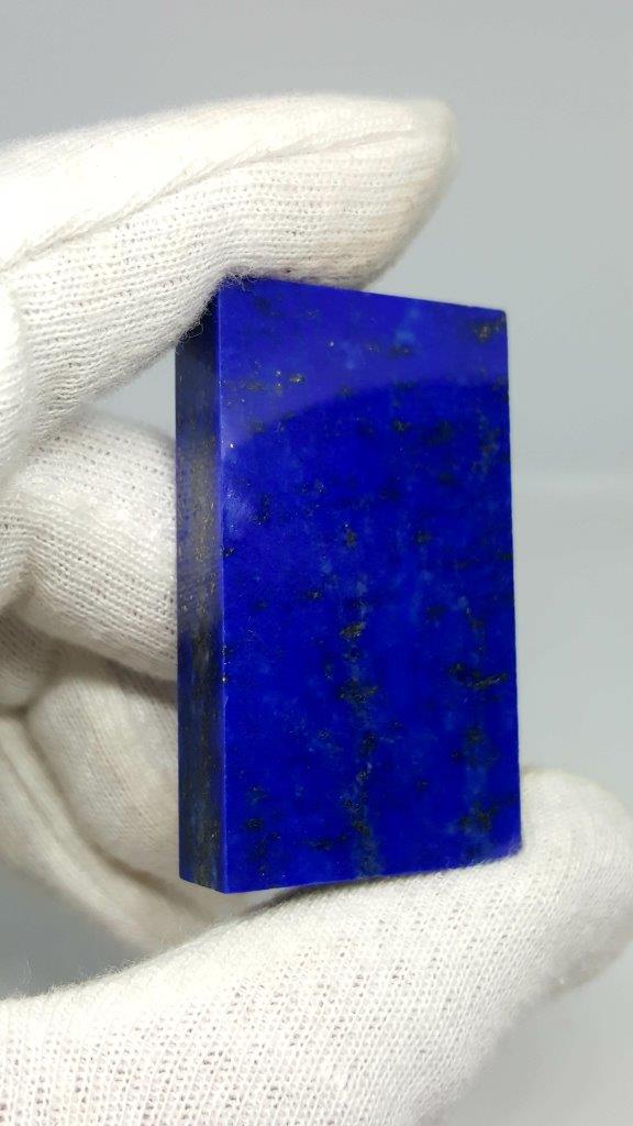 41.5 Grams Royal Blue Lapis Lazuli Biscuit: 41.5 Grams Royal Blue Beautifully Carved Lapis Lazuli Biscuit - 50X30X9 mmShipping Rate: $23.00 .shipping rates are determined by Parcel weight and destination.Combined shipping: We offer combine ship