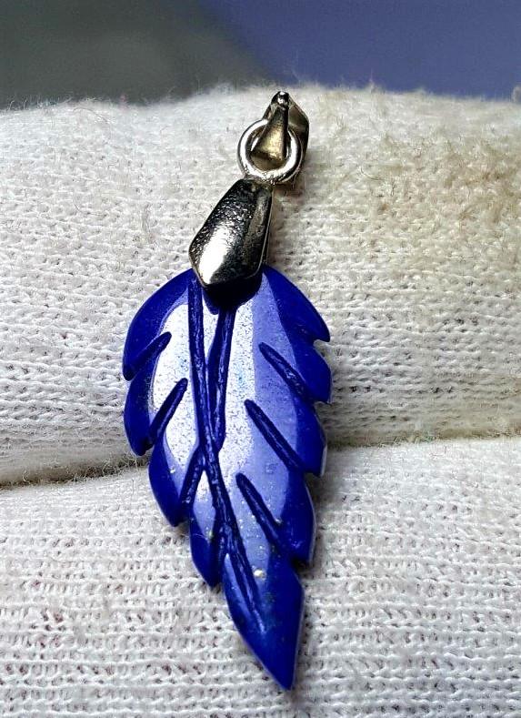 Lapis Lazuli Healing Pendant gift Jewelry: Lapis Lazuli Healing Pendant gift Jewelry Special Gift - 24X12X6 mmShipping: $23.00.shipping rates are determined by Parcel weight and destination.