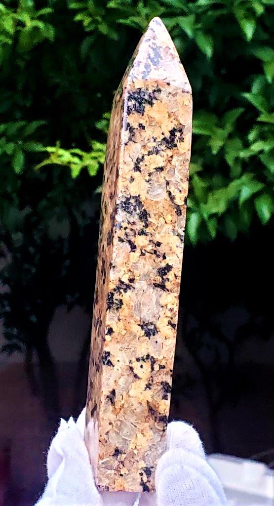 Natural Choclate Jasper Healing Pyramid -  296 Grams (1 of 3)