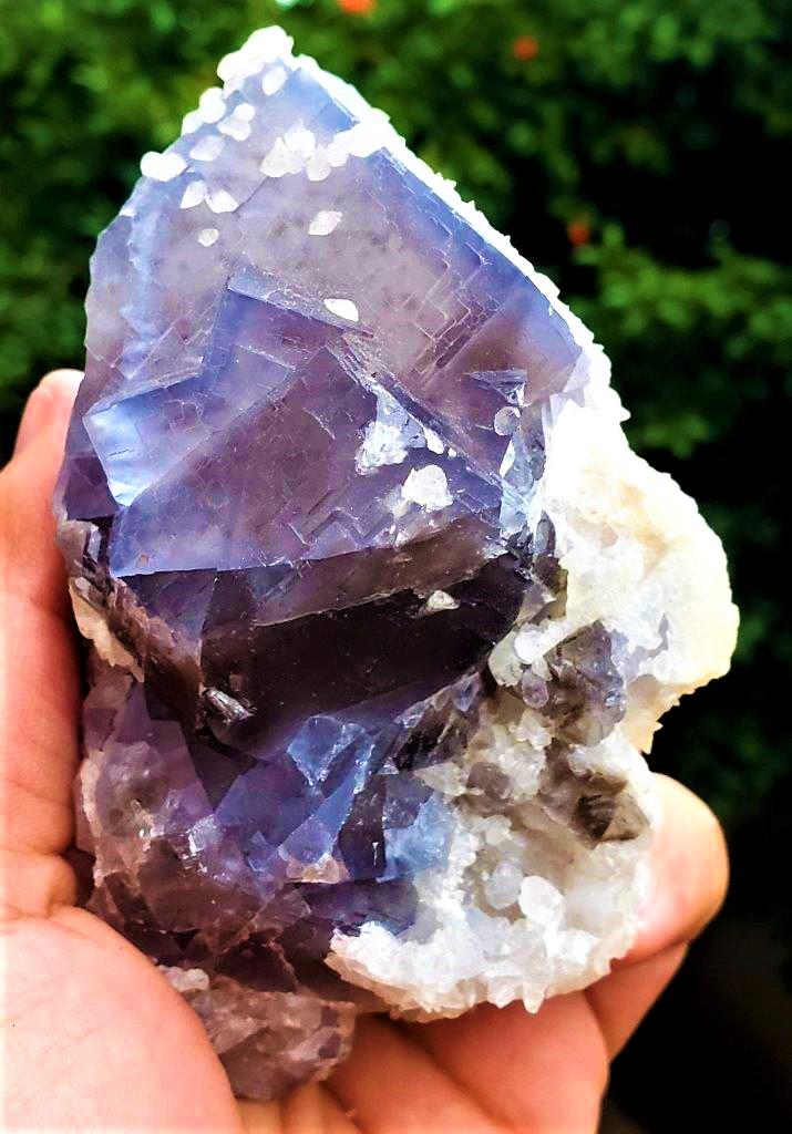 295.7 Grams Cubic Fluorite with Fluorite (1 of 3)