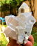 Healing Quartz Crystals Cluster - 229.7 Grams
