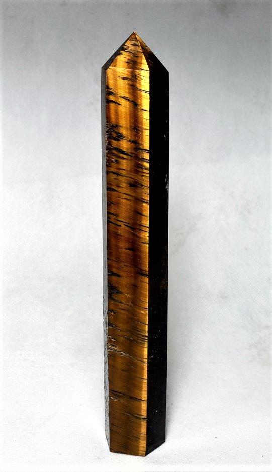 Polished Tiger Eye Tower - 179.7 Grams (1 of 5)