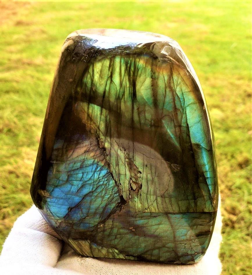 Natural Labradorite Healing Tumble - 670 Grams (1 of 3)