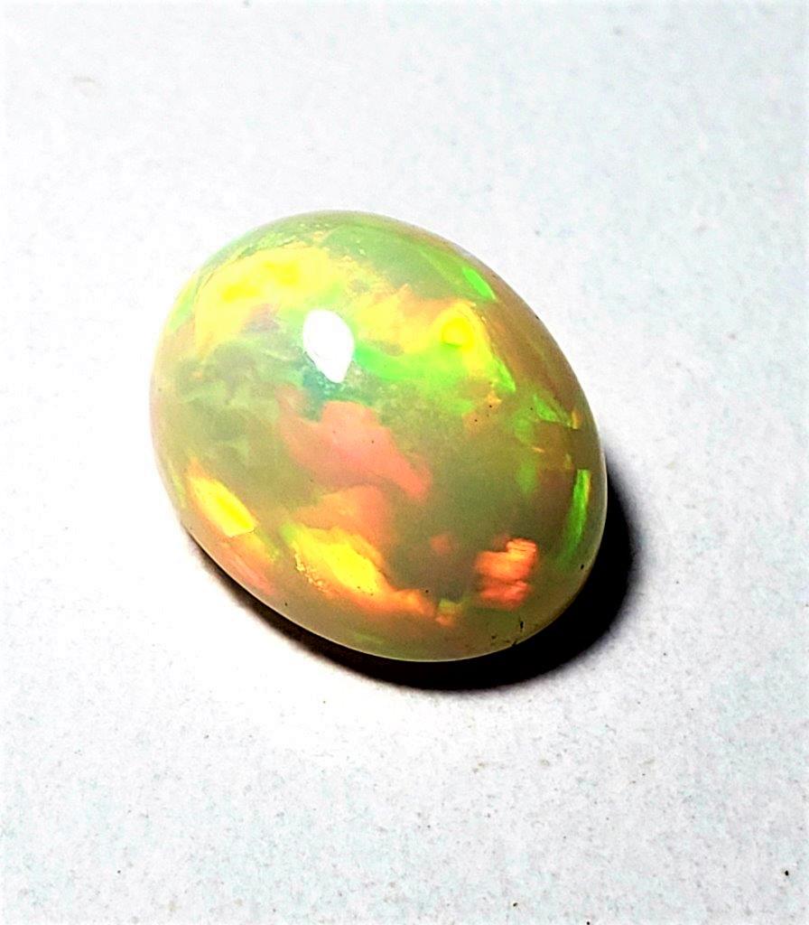 Fire Opal Ethopian  Origin Oval Shape - 19.5 Carats (1 of 3)