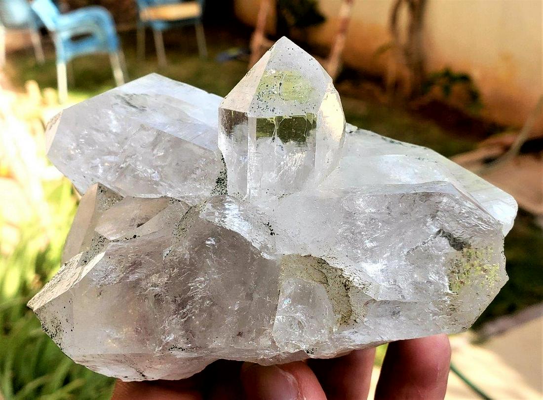 Quartz Crystals Cluster 385.5 Grams (1 of 5)