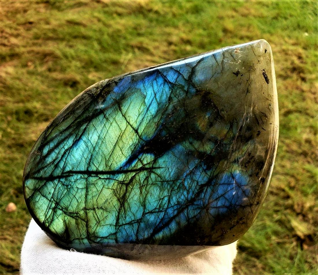 Labradorite Healing Tumble - 857.4 Grams (1 of 4)