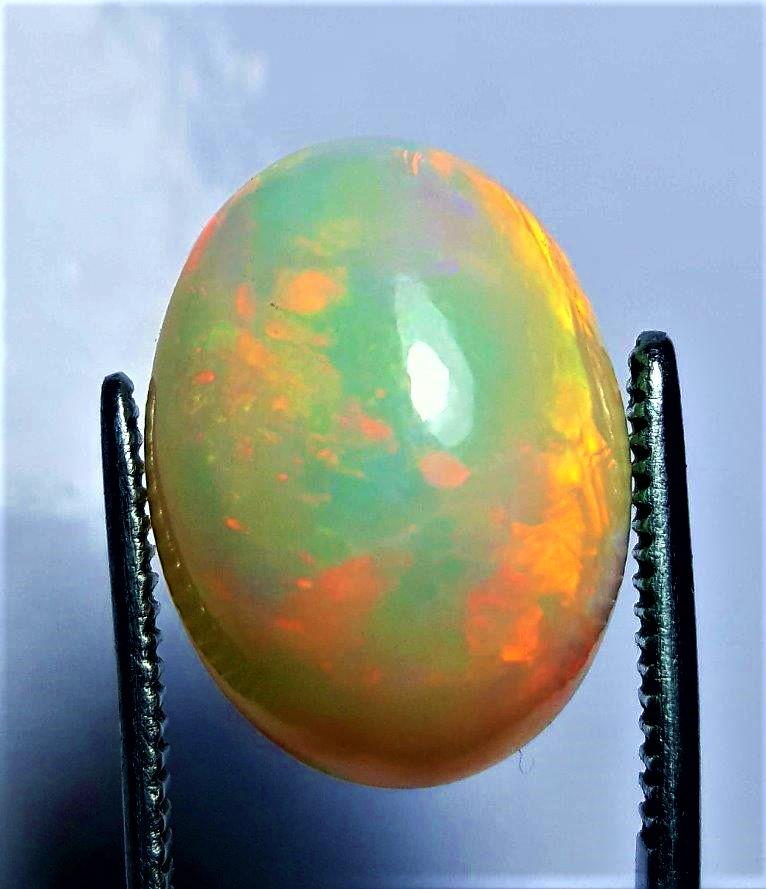 Fire Opal Ethopian  Origin Oval Shape - 11.5 Carats (1 of 4)