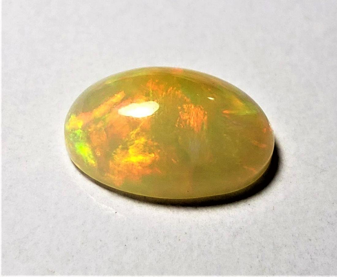 Fire Ethopian Opal Oval Shape - 4 Carats (1 of 4)