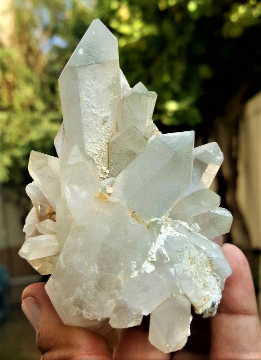 Quartz Crystals Cluster - 197.3 Grams (1 of 3)