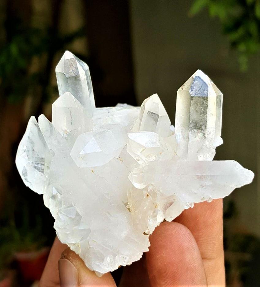 Healing Quartz Crystals Cluster - 116.6 Grams (1 of 3)