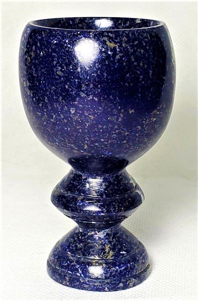Royal Blue Lapis Lazuli Glass - 196.6 Grams: Royal Blue Lapis Lazuli Glass - 196.6 Grams - 8.2X4.5 CMShipping Rate: $23.00 .shipping rates are determined by Parcel weight and destination.Combined shipping: We offer combine shipping on multiple i