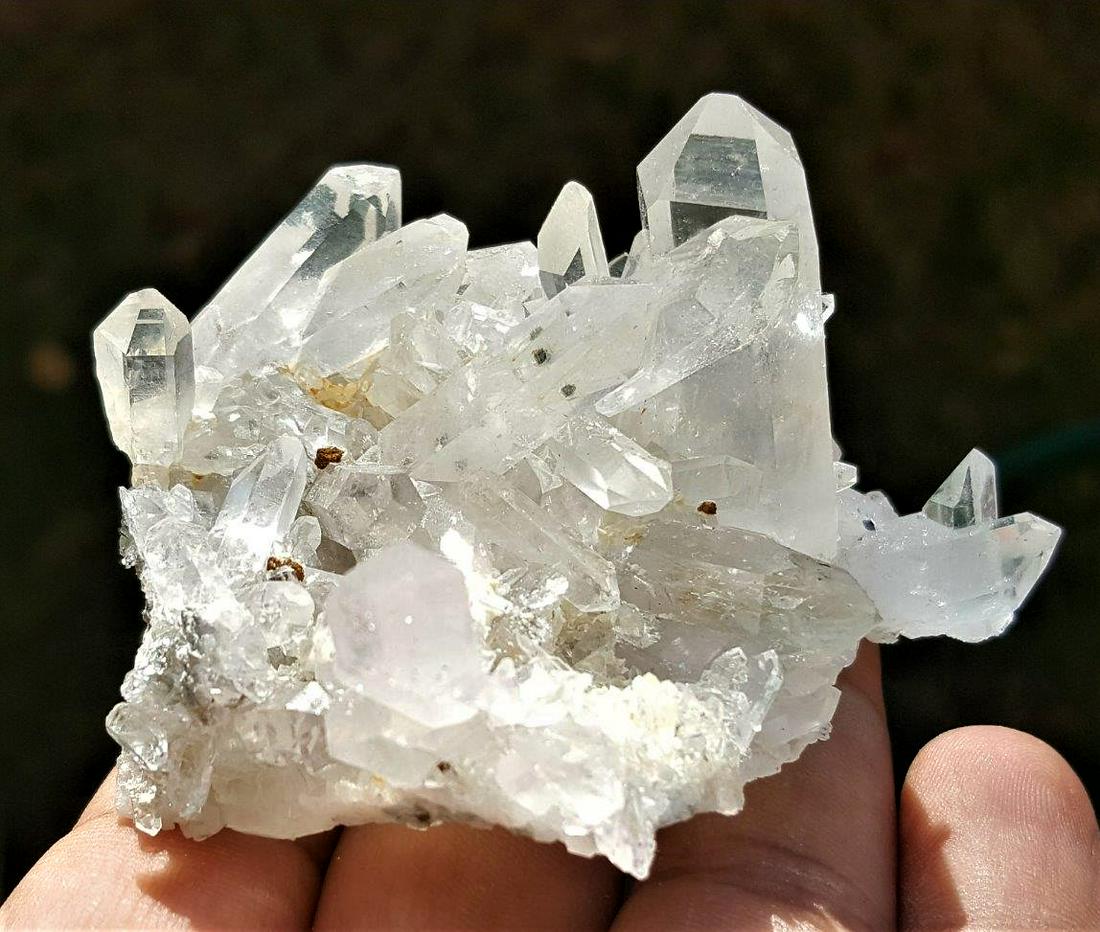 Natural Quartz Crystals Cluster - 110.2 Grams (1 of 4)