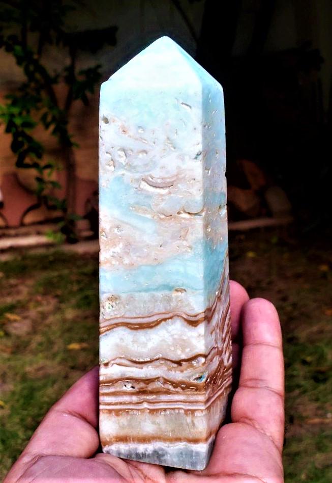 Carrabian CaLCite Tower - 450.8 Grams (1 of 3)