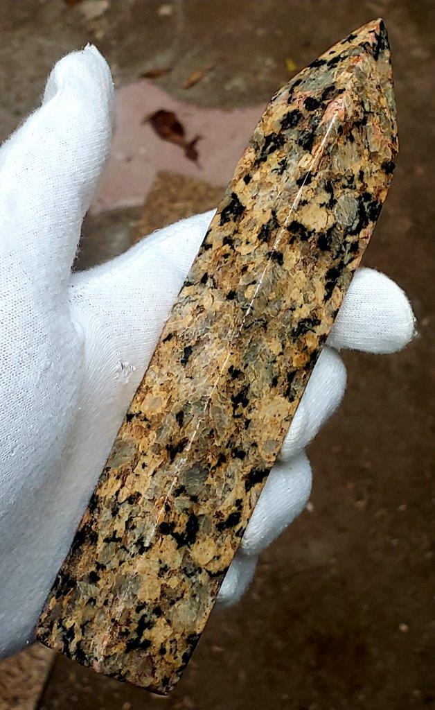 Chocolate Jasper Healing Pyramid - 254 Grams (1 of 4)