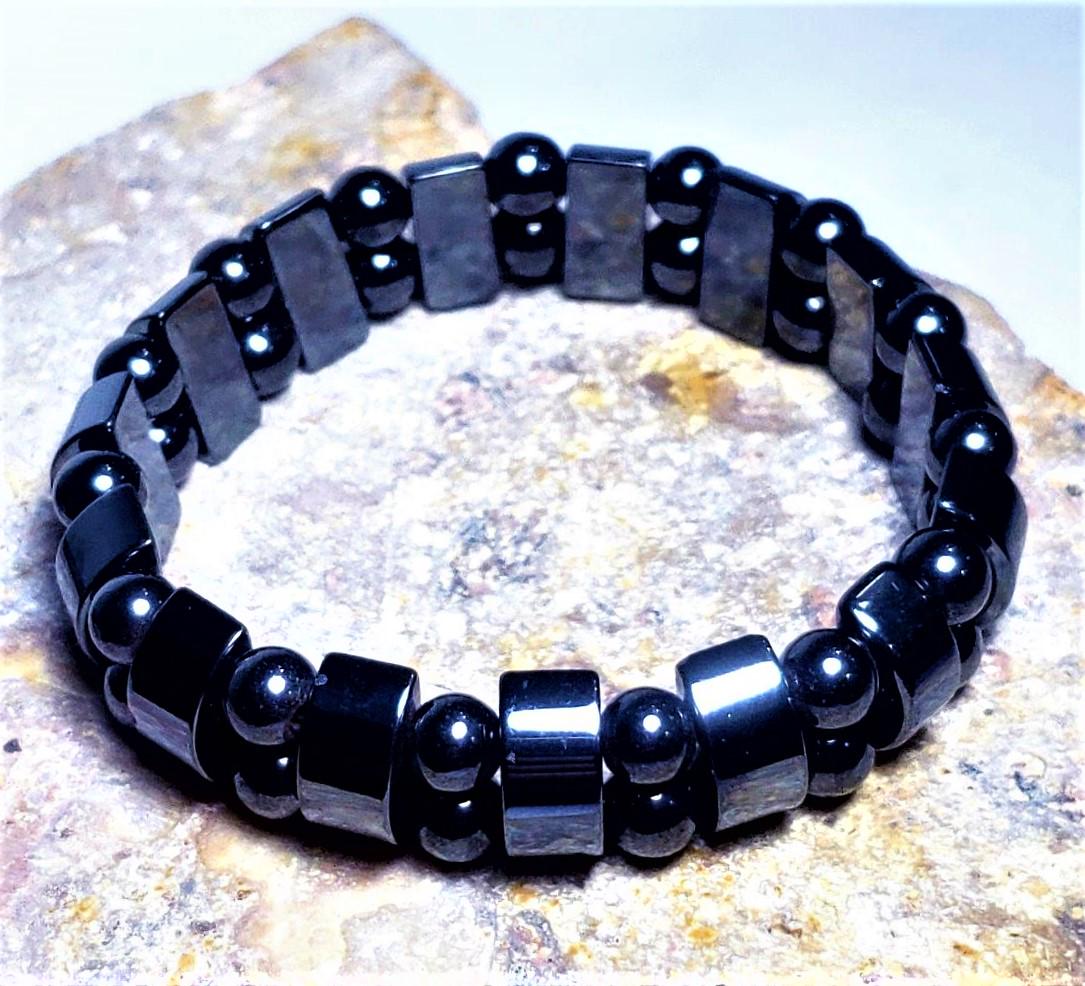 Gorgeous Gun Metal Gray Titanium Magnetic bracelet: Gorgeous Gun Metal Gray Titanium Magnetic bracelet, balance energy stress anxiety Shipping: $23.00. Shipping rates are determined by Parcel weight and destination.
