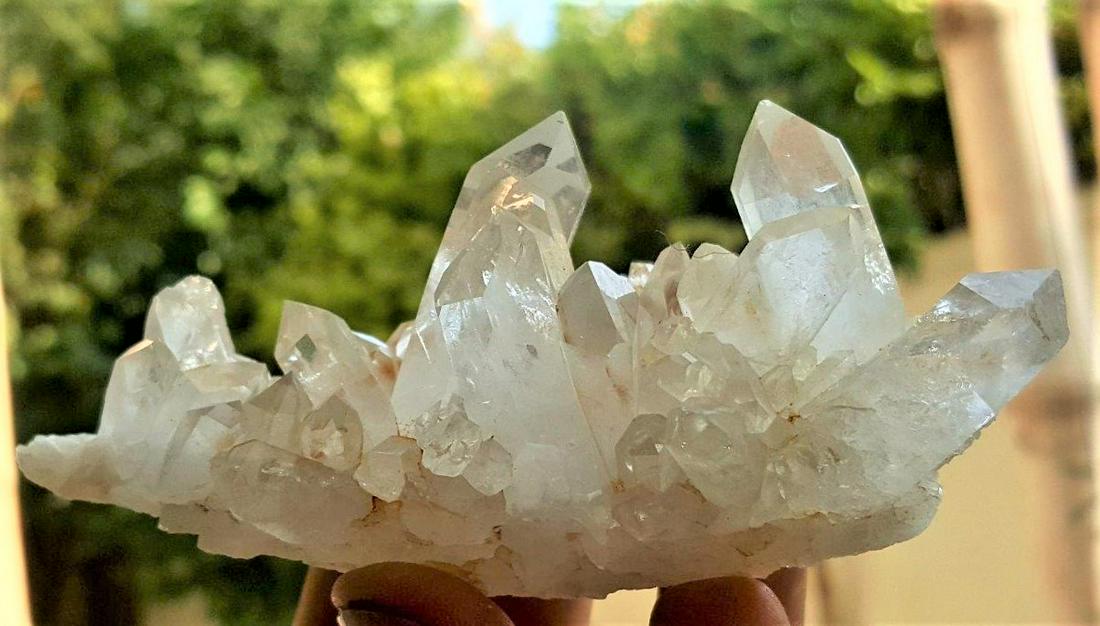Quartz Crystals Cluster Specimen - 143.6 Grams (1 of 6)