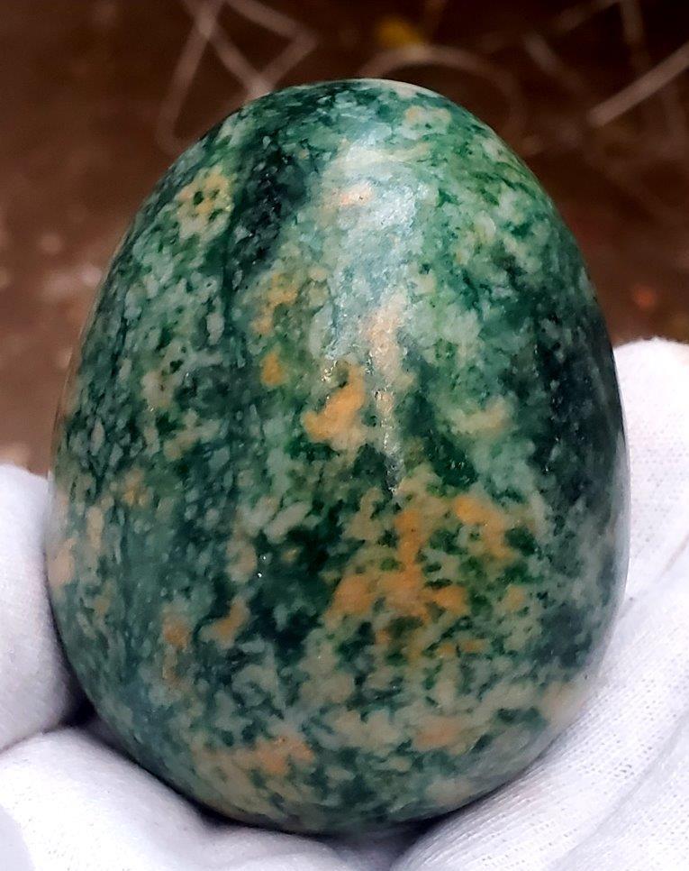 Polished Aventurine Healing Egg - 306 Grams (1 of 3)
