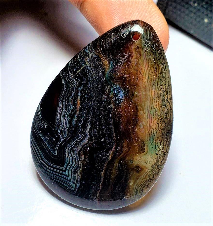 Agate SliCe Pendant (1 of 3)
