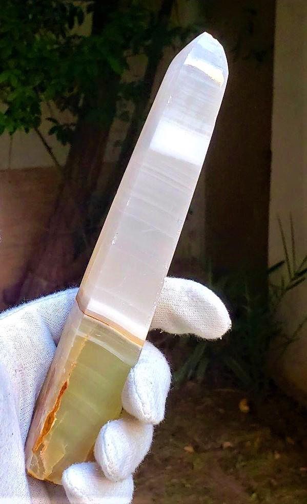 Polished CALCITE TOWER - 287.6 Grams (1 of 2)