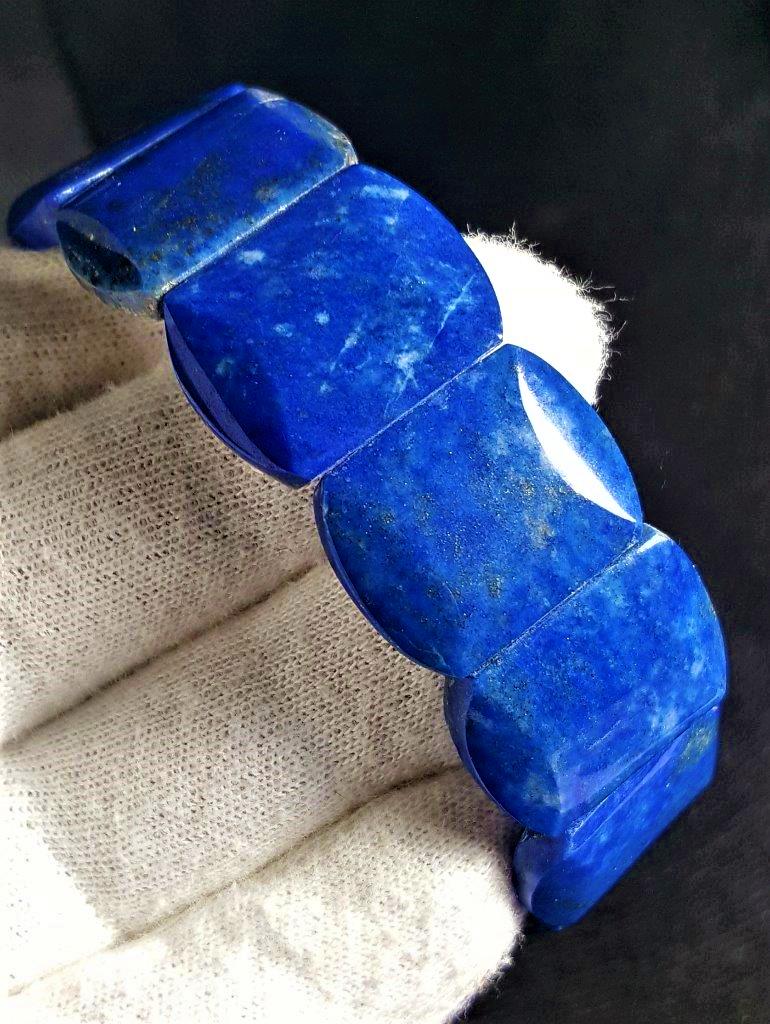 Lapis Lazuli Stretchable Bracelet: Lapis Lazuli Stretchable Bracelet Shipping: $23.00. Shipping rates are determined by Parcel weight and destination.