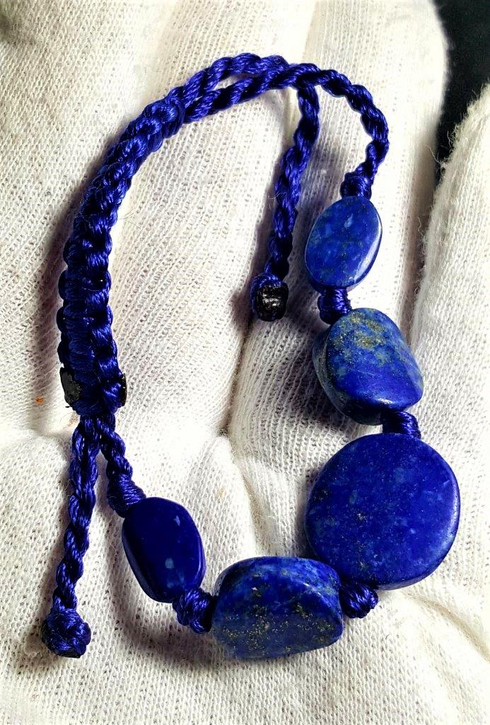 Lapis Lazuli Healing Bracelet: Lapis Lazuli Healing Bracelet Shipping: $23.00. Shipping rates are determined by Parcel weight and destination.