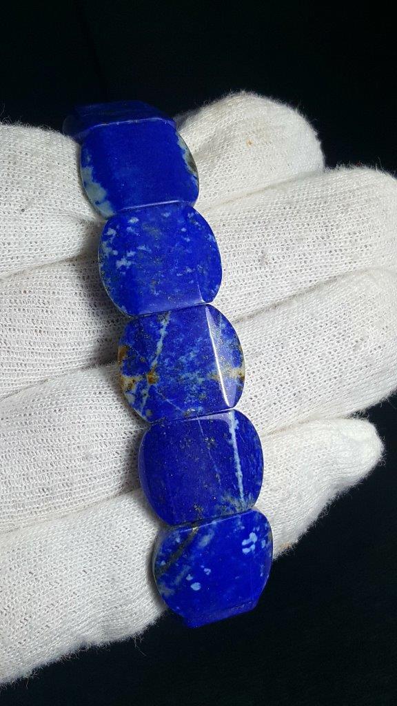 Lapis Lazuli Stretchable Bracelet: Lapis Lazuli Stretchable Bracelet Shipping: $23.00. Shipping rates are determined by Parcel weight and destination.