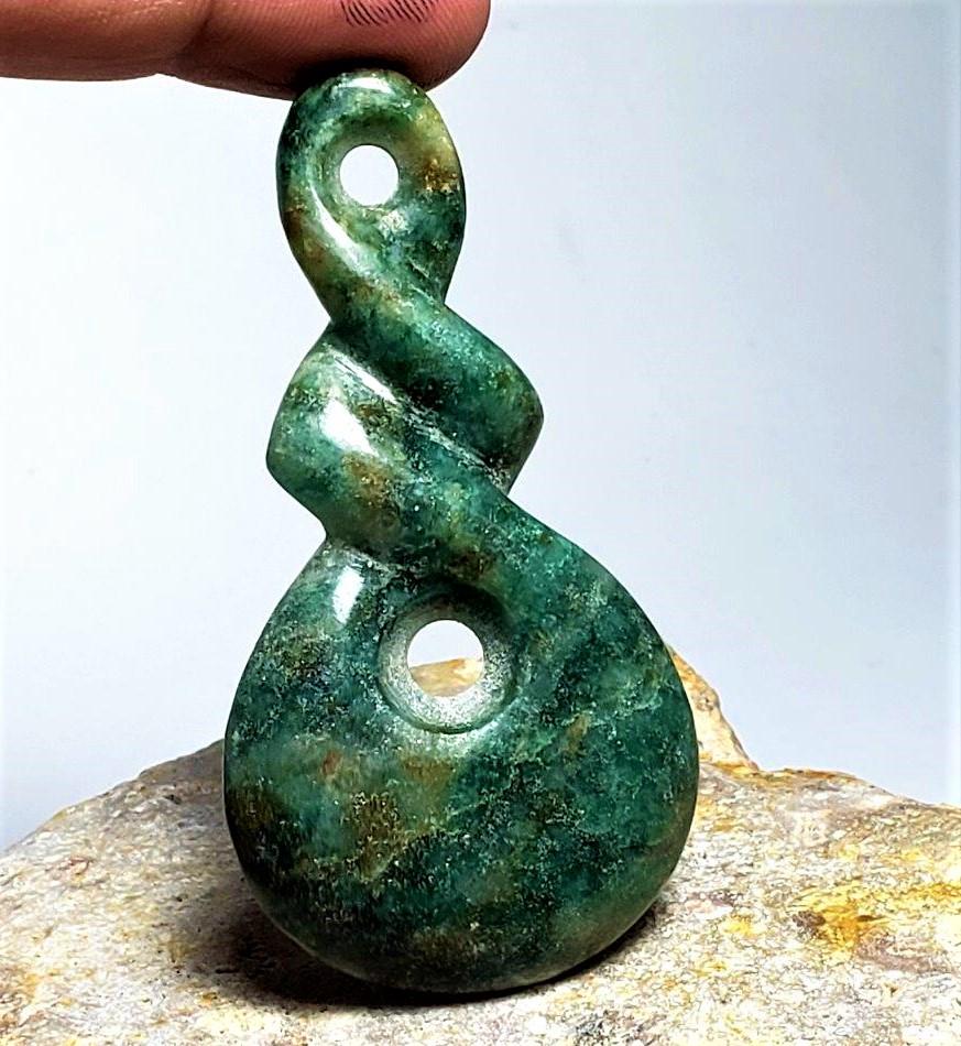 Unusual Shaped Jade Pendant (1 of 3)