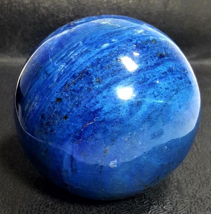 Deep Blue Lapis Lazuli Sphere - 930 Grams (1 of 3)