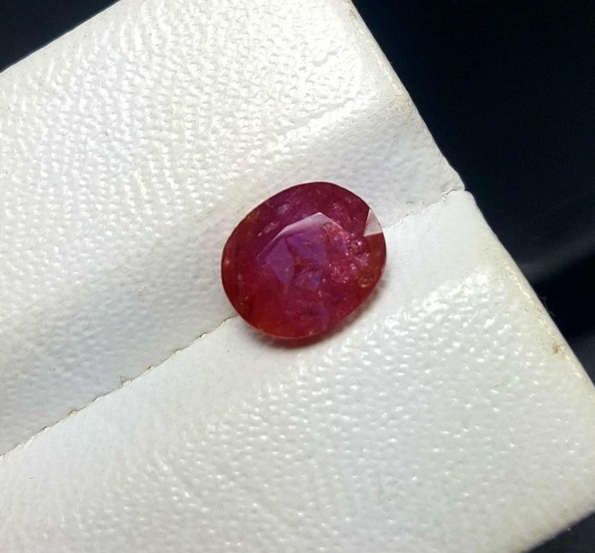 Natural Ruby From Mozambique - 3.20 Carats (1 of 3)