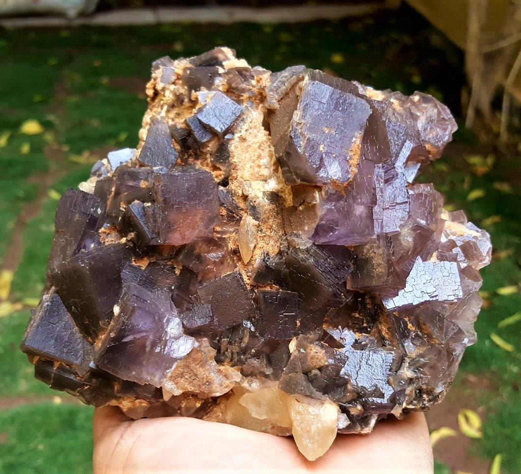 Large Violet Fluorite Specimen - 1245 Grams (1 of 4)