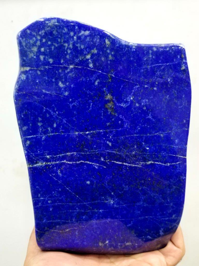 3.5 Kg Natural Self Standing Lapis Lazuli: 3.5 Kg Supreme Quality Afghan Origin Natural Self Standing Lapis LazuliShipping Rate: $110.00 .shipping rates are determined by Parcel weight and destination.Combined shipping: We offer combine shippi