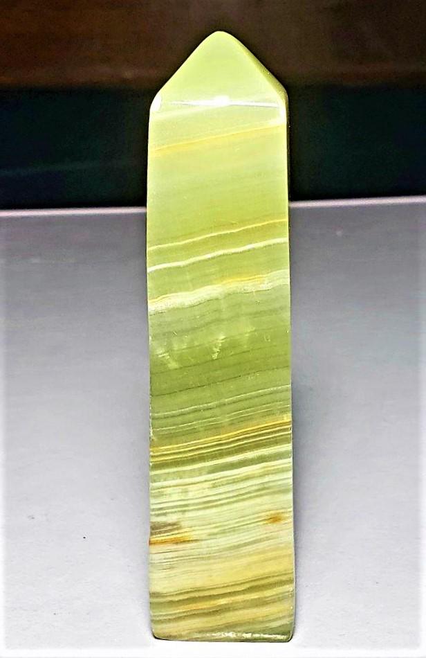 Green CalCite Tower - 195.1 Grams (1 of 2)