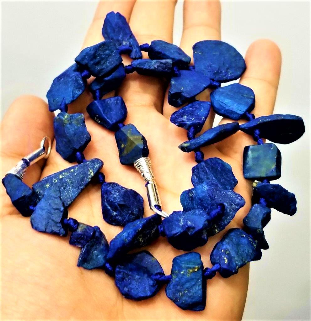 LAPIS LAZULI NECKLACE IN EGYPTAIN STYLE: AMAZING BEADED LAPIS LAZULI NECKLACE IN EGYPTAIN STYLE Shipping: $23.00. Shipping rates are determined by Parcel weight and destination.